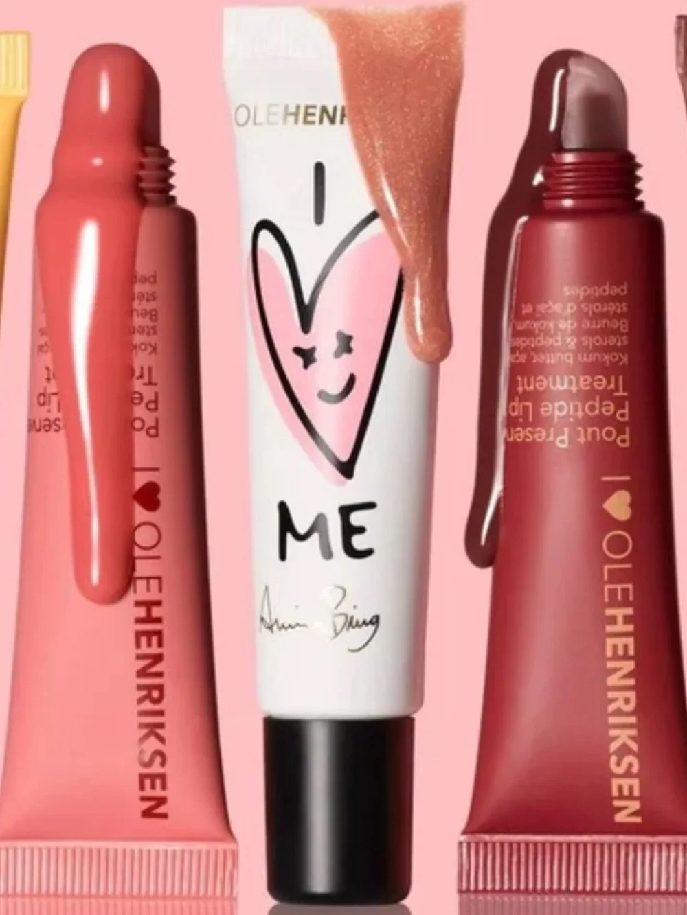 Olehenriksen x Anine Bing 'I Love Me' Pout Preserve Peptide Lip Treatment New